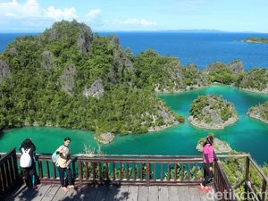 Wisata Piayanemo Raja Ampat Kembali Bergeliat