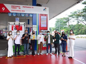 Gandeng Pertamina Retail, Antis Bagi-bagi Hand Sanitizer di SPBU
