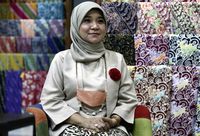 Top! Batik Made In Bogor Sudah Tersohor Ke Asia Hingga Timur Tengah