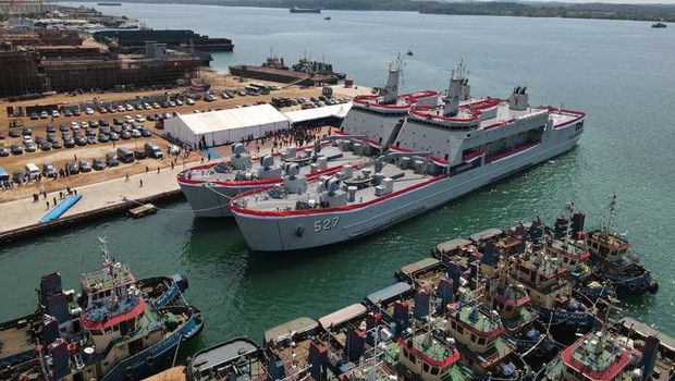 Dua Kapal Perang Baru TNI AL (Dok Kemenhan)