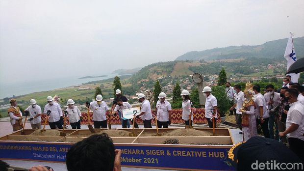 Groundbreaking pembangunan pusat pariwisata di Bakauheni