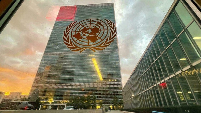 The United Nations Headquarters building in New York (POOL GETTY IMAGES NORTH AMERICA/AFP/File)