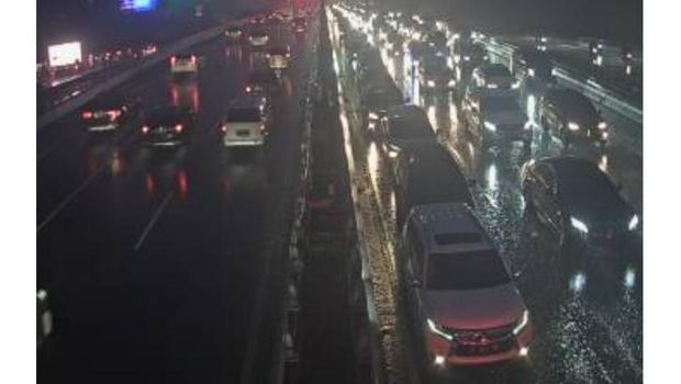 Kemacetan di Tol Dalam Kota (TMC)