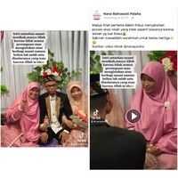 Pendapat orang itu kembali lagi berangkat ke pemahaman masing-masing. Dan fakta yang terjadi itu kembali lagi (ke diri sendiri), imbuhnya. Tampil tanpa makeup, Aisyah tak henti mengucapkan rasa syukur kepada Allah SWT, karena telah menyaksikan sang suami menikah lagi. Pasti banyak perasaan yang bercampur, kemarin luar biasa rasa syukur saya atas anugerah yang diberikan. Dan saya menganggap ini adalah sesuatu anugerah dan amanah dari Allah. Kami akan menjalaninya ini adalah awal dan akan dijalani, terangnya. Foto: Dok. Facebook Nana Ratnawati Palaha.
