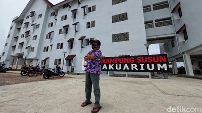 Melihat Aktivitas Warga di Kampung Susun Akuarium yang Dibangun Anies