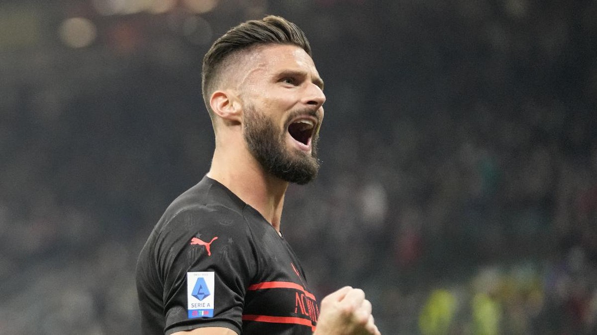 Olivier Giroud bicara soal perbedaan antara Arsene Wenger dan Stefano Pioli (Foto: AP/Luca Bruno)