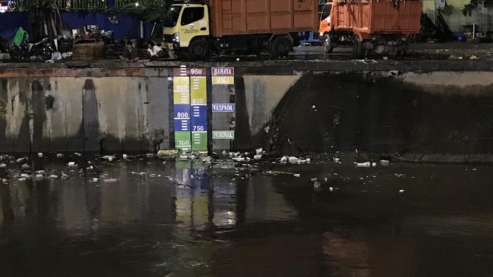 Pintu Air Manggarai Pukul 20.40 WIB