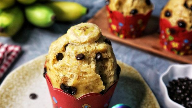 Steamed Banana Muffin Recipe