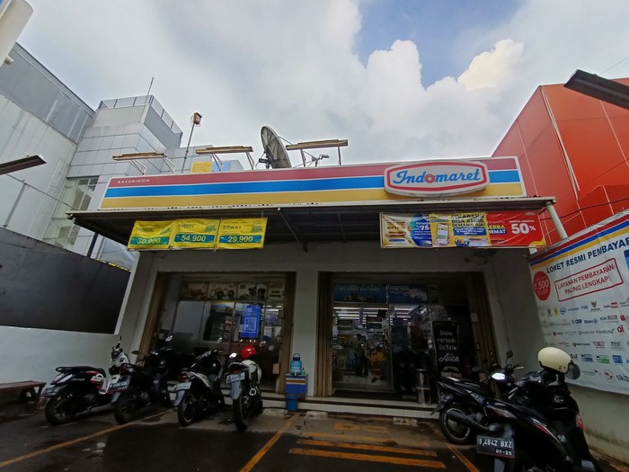 Salah satu Indomaret di Bekasi