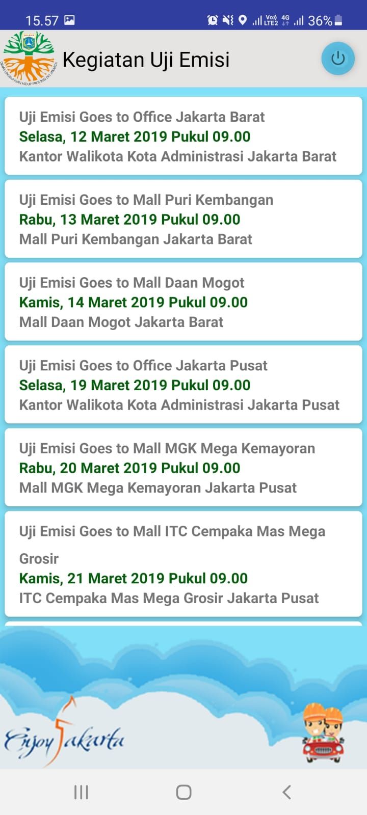 Masyarakat bisa download aplikasi e-uji emisi.