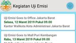 Ini Tampilan Aplikasi Khusus Uji Emisi di PlayStore yang Disebut e-ujiemisi