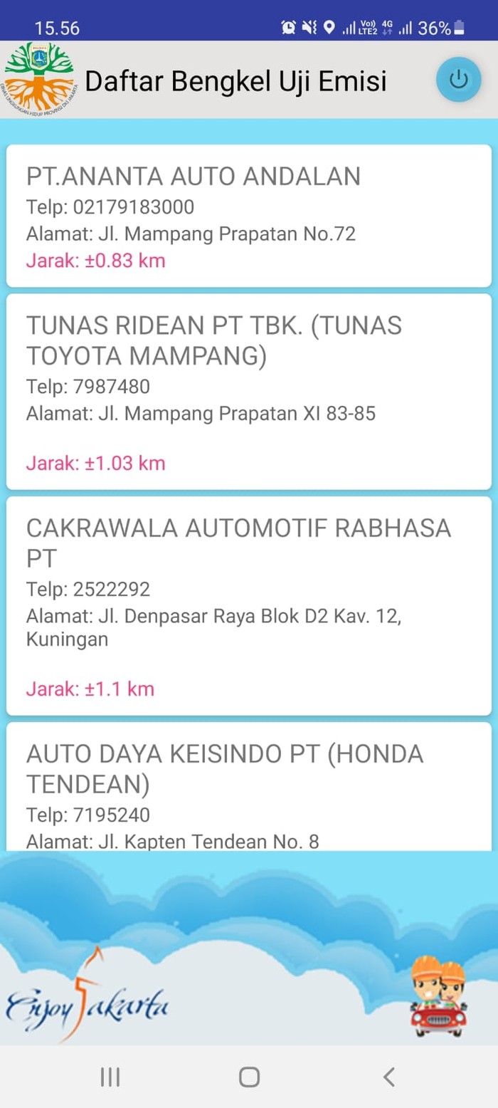 Masyarakat bisa download aplikasi e-uji emisi.