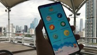 Tampilan depan aplikasi uji emisi di PlayStore. Foto: doc. Aplikasi e-ujiemisi