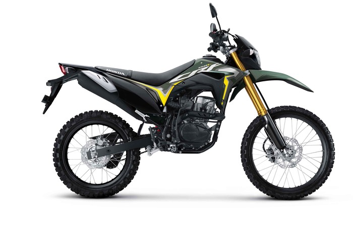 Honda New CRF150L kini punya 4 pilihan warna.