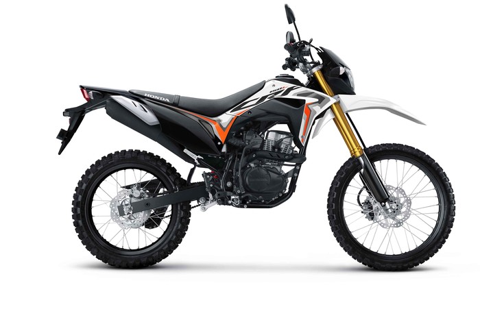 Honda New CRF150L kini punya 4 pilihan warna.