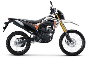 Honda New CRF150L Punya 2 Baju Baru, Hijau dan Putih