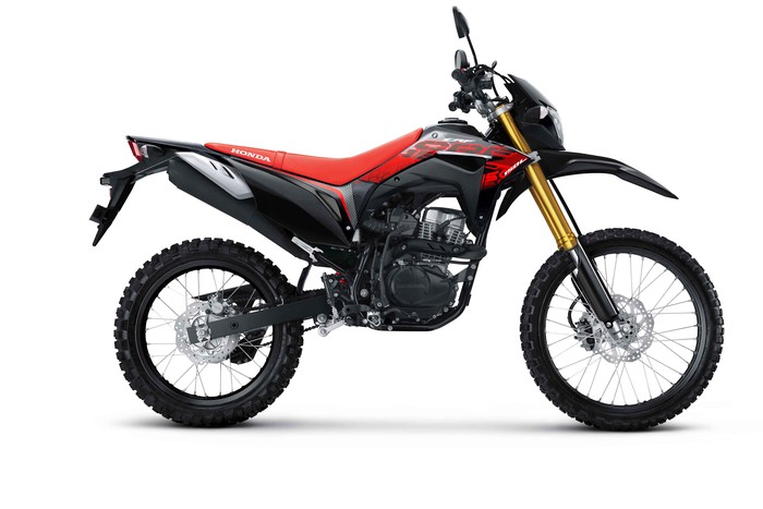 Honda New CRF150L Honda New CRF150L kini punya 4 pilihan warna.