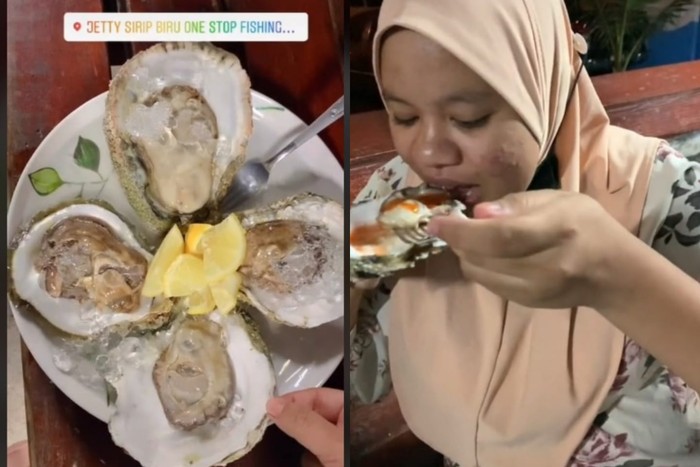 Ibu hamil di Malaysia nekat makan tiram mentah karena ngidam
