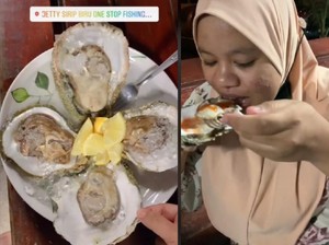 Demi Ngidam, Ibu Hamil Ini Nekat Makan Tiram Mentah