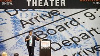 Di acara itu juga dipresentasikan tentang keindahan destinasi wisata di Indonesia dengan tema Exploring Exotic Indonesia yang disampaikan oleh CEO Trevi.co, Abdul Razak di panggung Destination Theater. Banyak pengunjung yang menyatakan tertarik dengan Indonesia. (dok. KJRI San Fransisco)