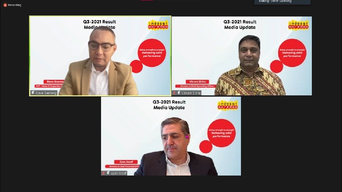 Indosat Ooredoo Umumkan Total Pendapat Hingga Rp 23 Triliun pada Q3 2021