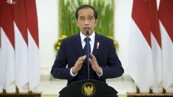 Jokowi di Kongres Kebangsaan MPR