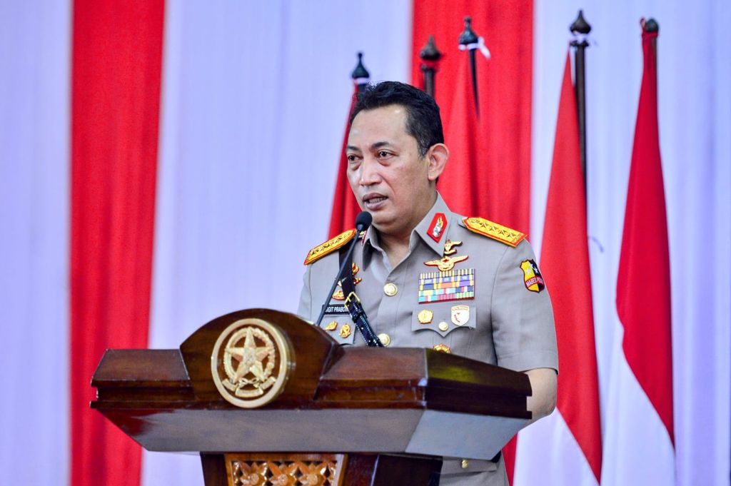 Kapolri Jenderal Listyo Sigit Prabowo