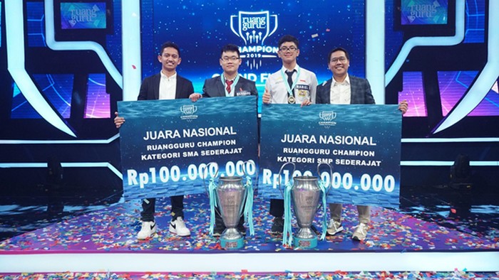 Kompetisi pelajar Ruangguru.