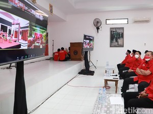Megawati Resmikan Kantor PDIP yang Didanai Jokowi di Solo