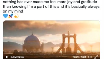 Trailer perdana ini menampilkan Chris Evans sebagai pengisi suara Buzz Lightyear. Sang aktor pun tak sabar menunggu filmnya tayang pada Juli mendatang. Foto: Twitter