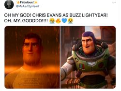 Trailer Buzz Lightyear Disuarakan Chris Evans Hebohkan Netizen