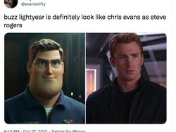 Trailer Buzz Lightyear Disuarakan Chris Evans Hebohkan Netizen