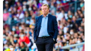 Barcelona mengumumkan Ronald Koeman dibebastugaskan usai kekalahan 1-0 dari Rayo Vallecano yang menambah rentetan hasil buruk tim itu. Foto: Twitter