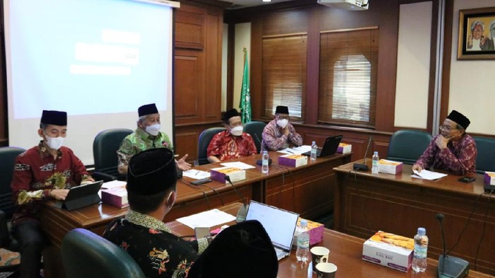 Panitia Muktamar NU menggelar rapat perdana kemarin sore, Rabu (27/10/2021).