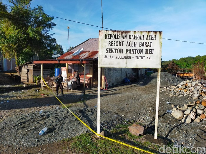 Pos Polisi di Aceh Barat Diberondong Tembakan