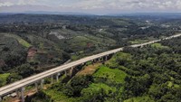 Ciawi-Sukabumi seksi 2 sepanjang 11,9 km. ANTARA FOTO/Raisan Al Farisi  