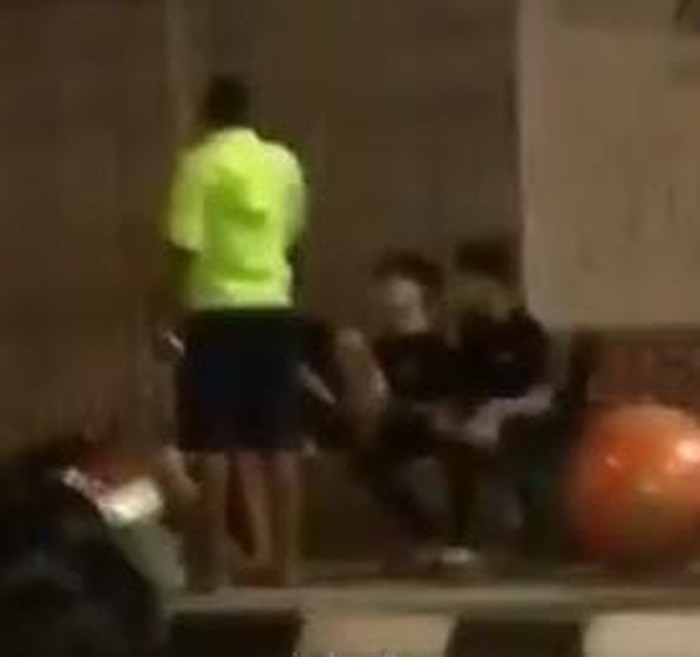 Screenshot Video Viral Diduga Pungli di Kesawan Medan
