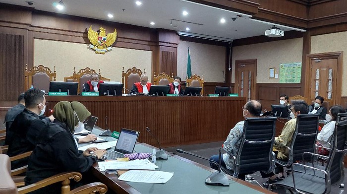 Sidang kasus dugaan korupsi lahan DKI (Zunita-detikcom)