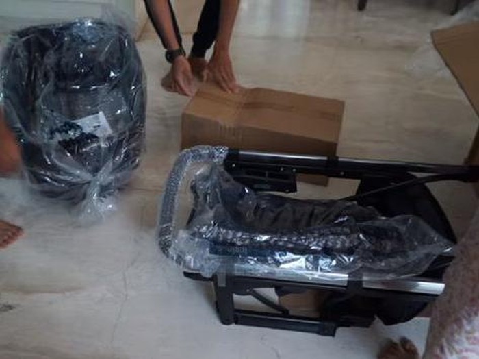 Stroller Anak Kedua Raffi Ahmad dan Nagita Slavina
