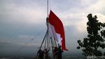 Sumpah Pemuda, Bendera Raksasa Dikibarkan di Pegunungan Patiayam