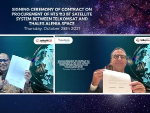 Anak Usaha Telkom Bangun Satelit Baru, Kapasitas Lebih dari 32 Gbps
