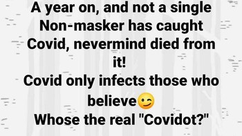 Siapa yang Covidiot? Foto: riya_stfu via Bored Panda