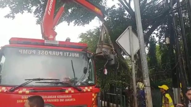 Batu bersejarah berusia 1700 tahun ditemukan di Jalan TB Simatupang, Jaktim.
