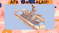 Apa yang aneh dari gambar perahu di pelabuhan ini?