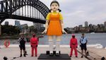 Boneka Younghee Squid Game Kini Ada di Sydney!