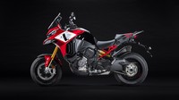 Untuk pertama kalinya, Ducati memberikan sok electronic Smart EC 2.0 Ohlins suspension ke keluarga Multistarada. Sok canggih yang dapat diatur secara elektronik ini, merupakan sok yang diadaptasi dari Panigale V4 S dan Streetfighter V4 S. Foto: dok. Ducati