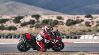 Untuk urusan mesin, seperti namanya, Ducati memberikan mesin V4 dengan sebutan Granturismo ke Multistrada V4 Pikes Peak ini. Mesin ini berkapasitas 1.158 cc dan diklaim mampu menggelontorkan tenaga hingga 170 HP serta trosi 125 Nm. Lalu untuk menunjang aksinya di lintasan sirkuit, Ducati memberikan sejumlah teknologi seperti Race riding mode, wheelie control, quickshifter dan ABS calibration.  Foto: dok. Ducati
