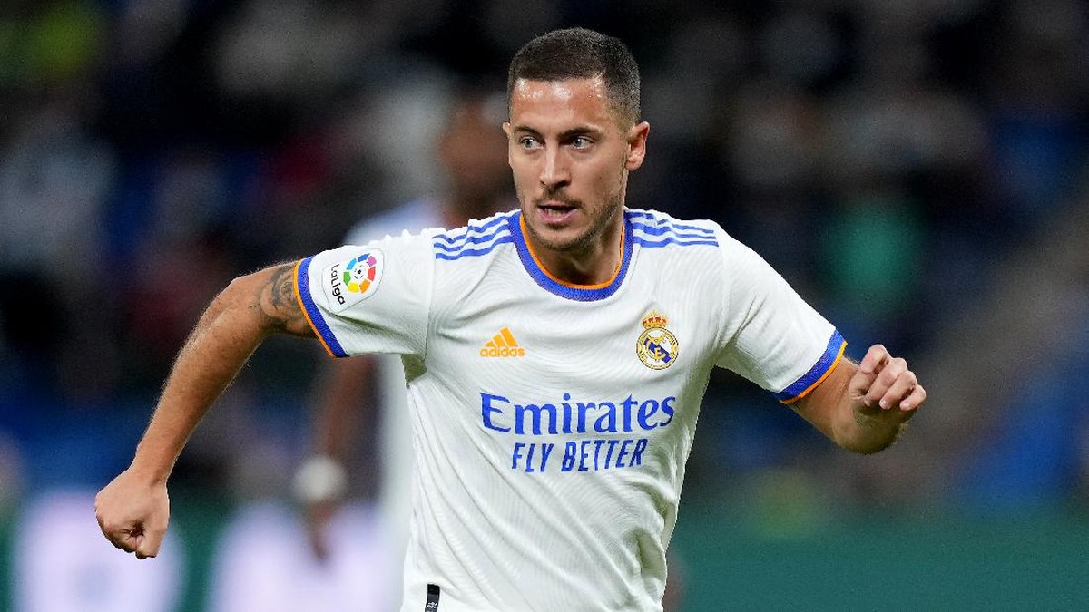 Pelatih Real Madrid Carlo Ancelotti tidak akan menahan Eden Hazard jika ingin pergi di Januari 2022. (Foto: Getty Images/Angel Martinez)