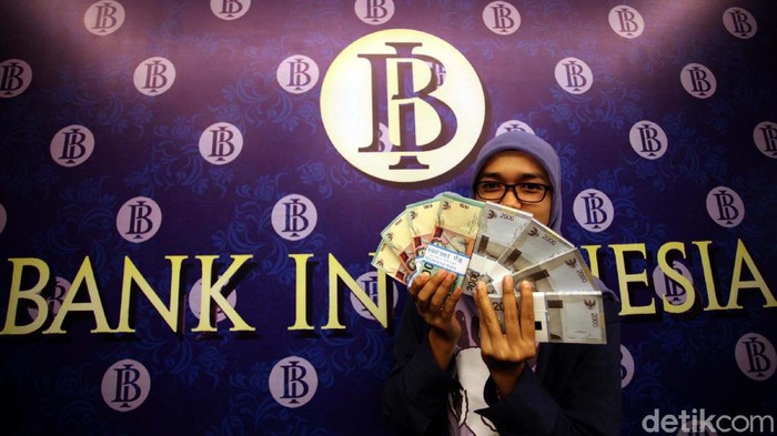Ilustrasi Bank Indonesia, lgo bank indonesia, bi, gedung bank indonesia di Jakarta