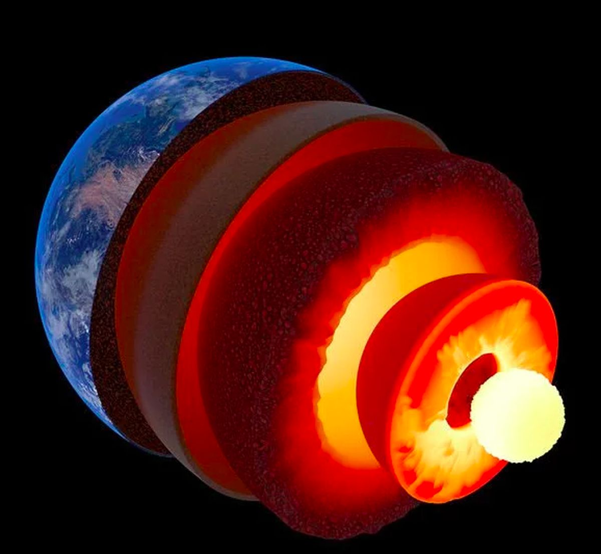 Ilmuwan Ungkap Cadangan Hidrogen Inti Bumi Besar Capai 45 Lautan